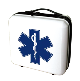 First-aid kit at homes and in cars